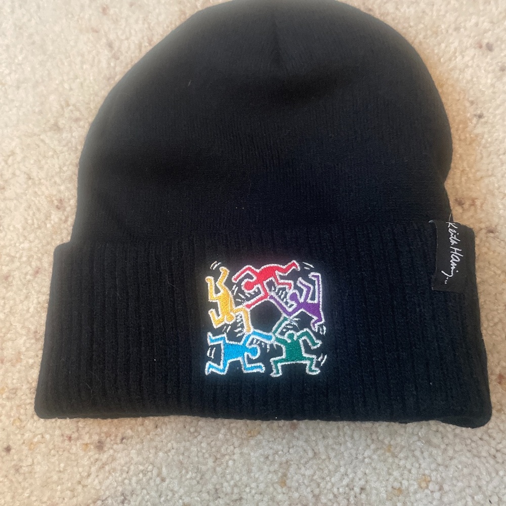 Keith Haring winter hat